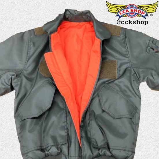 空軍修護夾克- 有領  飛行外套